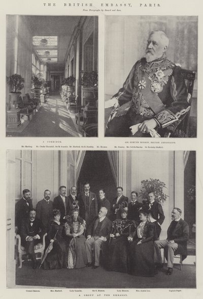 The British Embassy, Paris by English Photographer