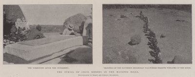 The Burial of Cecil Rhodes in the Matoppo Hills by English Photographer