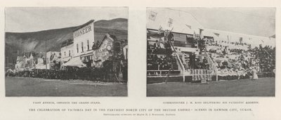 The Celebration of Victoria Day in the Farthest North City of the British Empire, Scenes in Dawson City, Yukon by English Photographer
