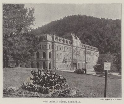 The Central Baths, Marienbad by English Photographer