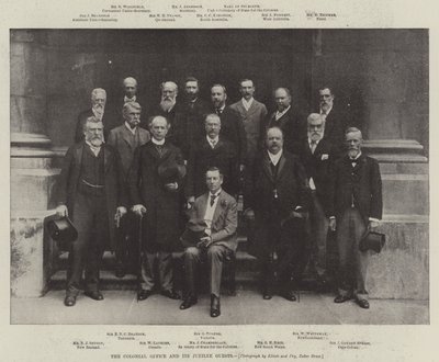 The Colonial Office and Its Jubilee Guests by English Photographer