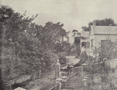 The Commandants Residence, Port Arthur by English Photographer