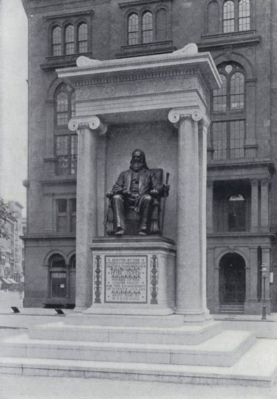 The Cooper Institute and Monument, New York by English Photographer