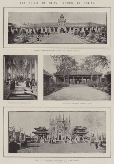 The Crisis in China, Scenes in Peking by English Photographer