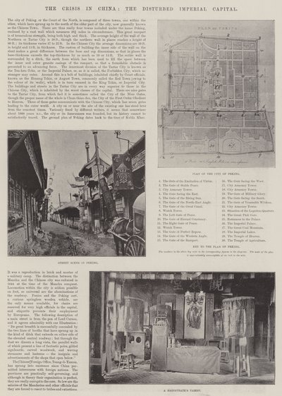 The Crisis in China, the Disturbed Imperial Capital by English Photographer