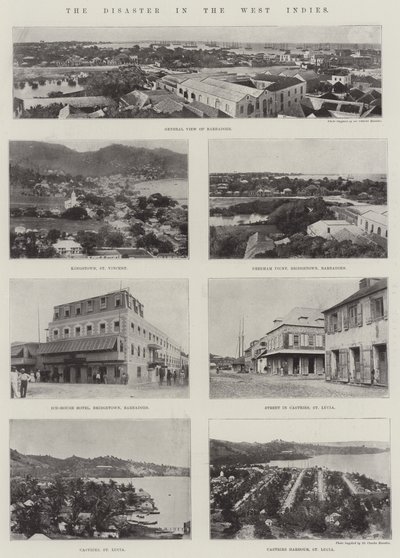 The Disaster in the West Indies by English Photographer