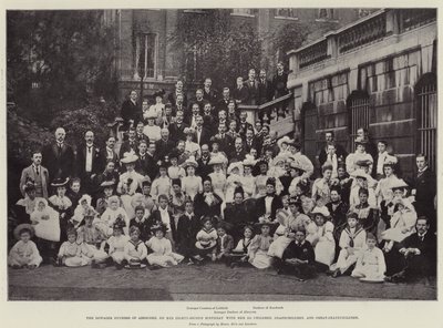 The Dowager Duchess of Abercorn, on her Eighty-Second Birthday with her 101 Children, Grandchildren, and Great-Grandchildren by English Photographer