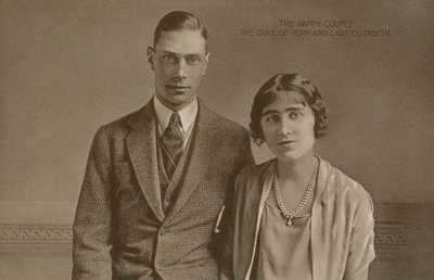 The Duke and Duchess of York by English Photographer