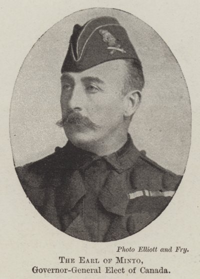 The Earl of Minto, Governor-General Elect of Canada by English Photographer