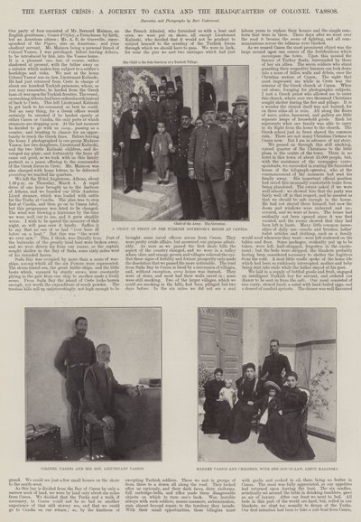 The Eastern Crisis, a Journey to Canea and the Headquarters of Colonel Vassos by English Photographer