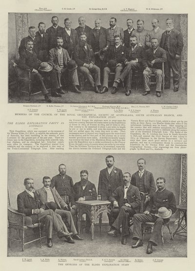 The Elder Exploration Party in Australia by English Photographer