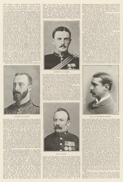 The Emin Pasha Relief Expedition by English Photographer