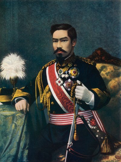 The Emperor of Japan by English Photographer