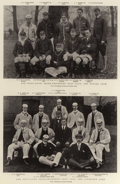 The Fifty-Fifth Inter-University Boat Race by English Photographer