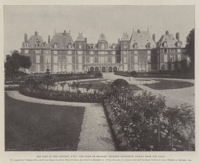 The Fire at the Chateau d