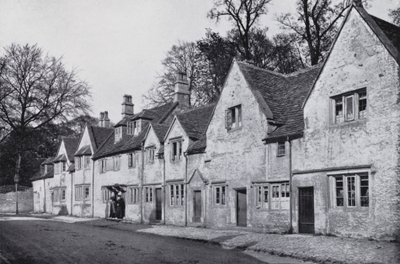 The Flemish Houses, Corsham by English Photographer