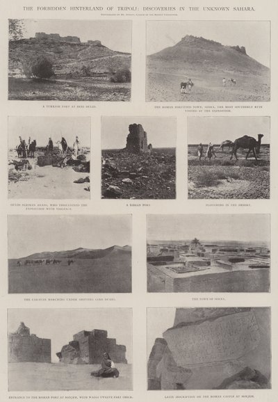 The Forbidden Hinterland of Tripoli, Discoveries in the Unknown Sahara by English Photographer