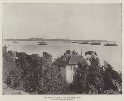 The French Fleet in the Mediterranean by English Photographer