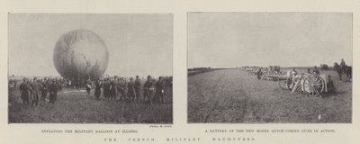 The French Military Manoeuvres by English Photographer