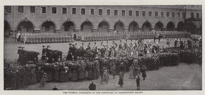The Funeral of the Late Prince Alfred of Saxe-Coburg and Gotha by English Photographer