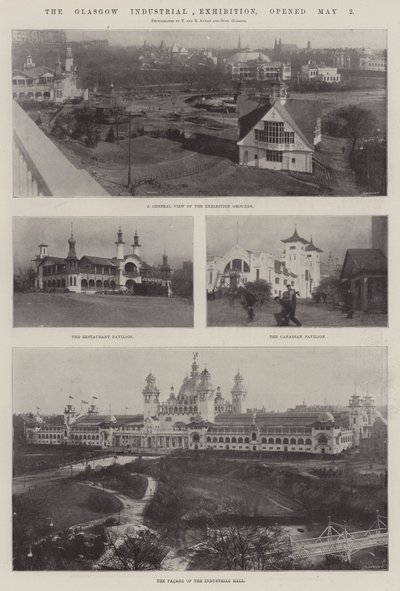 The Glasgow Industrial Exhibition, opened 2 May by English Photographer