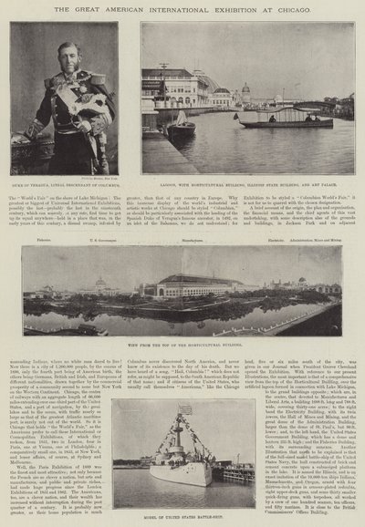 The Great American International Exhibition at Chicago by English Photographer