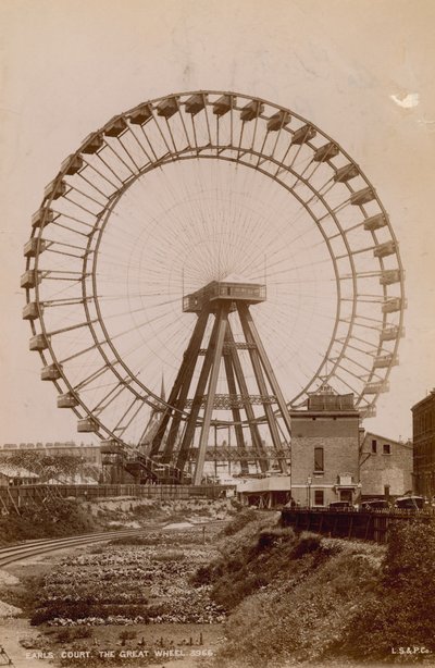 The Great Wheel at Earls Court, London by English Photographer
