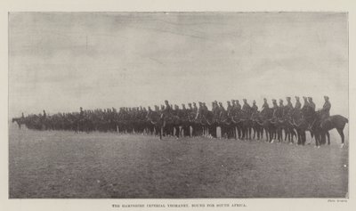 The Hampshire Imperial Yeomanry, bound for South Africa by English Photographer