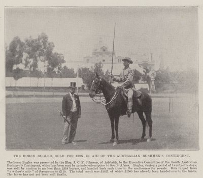The Horse Bugler, sold for £2627 in Aid of the Australian Bushmen
