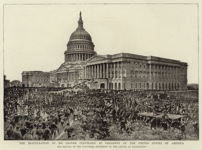 The Inauguration of Mr. Grover Cleveland as President of the United States of America by English Photographer