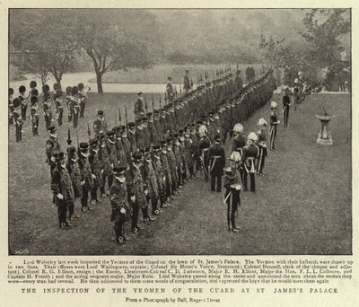 The Inspection of the Yeomen of the Guard at St James