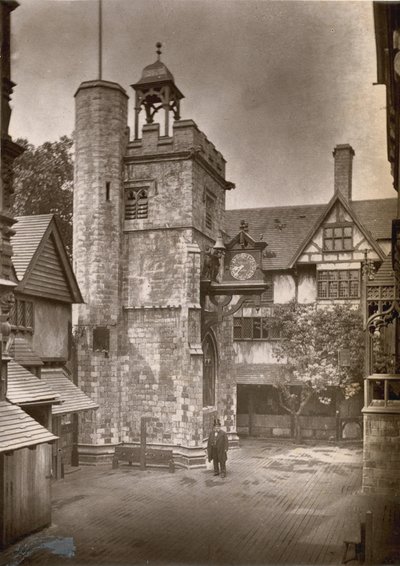 The International Health Exhibition at South Kensington: All-Hallows Staining and Butchers Row by English Photographer