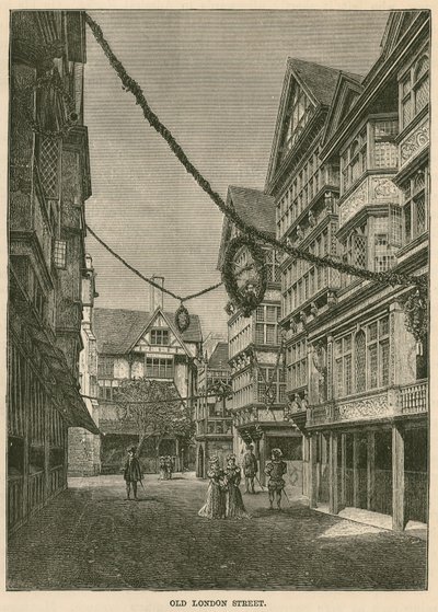 The International Health Exhibition at South Kensington: All-Hallows Staining and Butchers Row by English Photographer