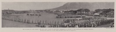 The Invasion of Cape Colony, the New Town Guard of Cape Town assembled on 12 January for Inspection by General Brabant by English Photographer
