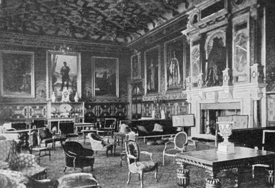 The James I Drawing Room, Hatfield House, published in The Graphic, July 19th 1902 by English Photographer