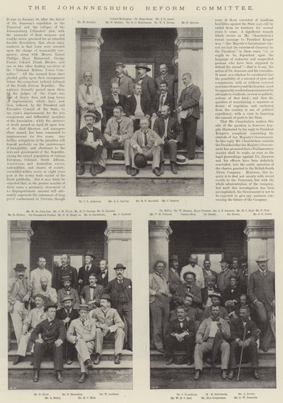 The Johannesburg Reform Committee by English Photographer
