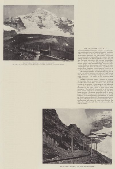 The Jungfrau Railway by English Photographer