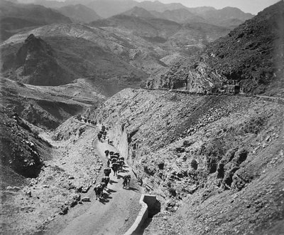 The Khyber Pass, North West Frontier of India by English Photographer