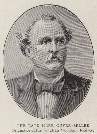 The Late Herr Guyer-Zeller by English Photographer