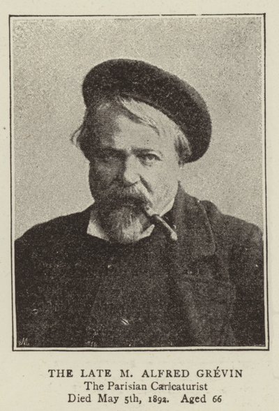 The Late M Alfred Grevin by English Photographer