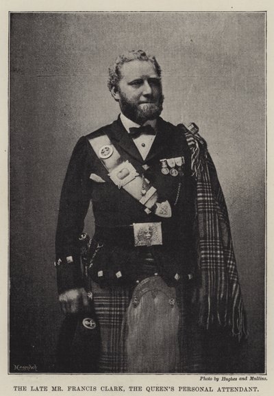 The Late Mr. Francis Clark, the Queen