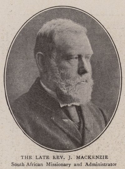 The Late Reverend J Mackenzie by English Photographer
