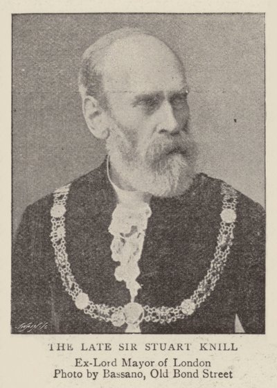 The Late Sir Stuart Knill by English Photographer