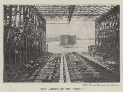 The Launch of the Ohio by English Photographer
