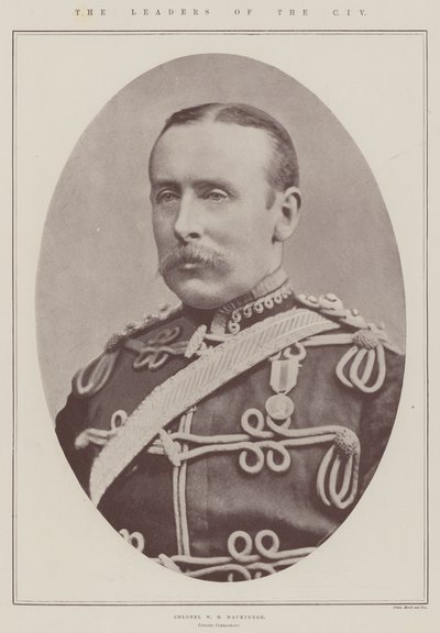 The Leaders of the CIV, Colonel W H Mackinnon, Colonel Commandant by English Photographer