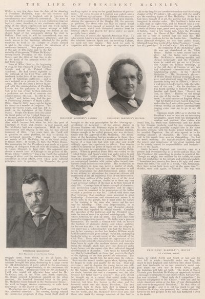 The Life of President McKinley by English Photographer