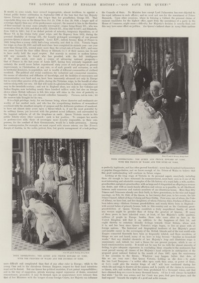 The Longest Reign in English History, God Save the Queen! by English Photographer