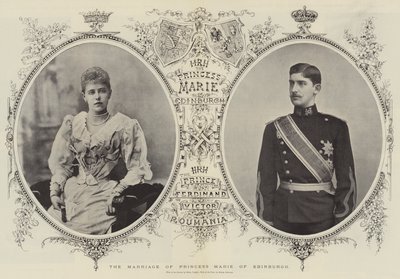 The Marriage of Princess Marie of Edinburgh by English Photographer