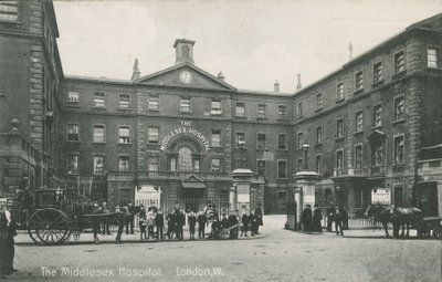 The Middlesex Hospital, London, 1910 by English Photographer