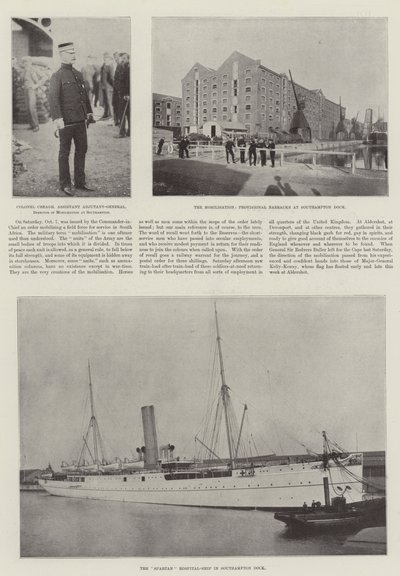 The Mobilisation at Southampton by English Photographer